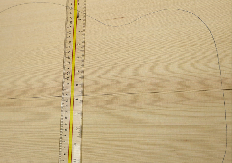 Red Cedar Classical Guitar Set, 0.16" thick (HIGH GRADE 4★) - Stock# 6-4882