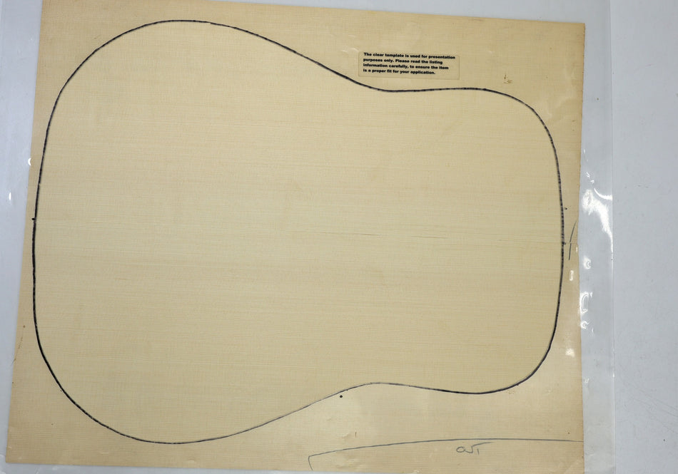 Engelmann Spruce Dreadnought Guitar Set, 0.16" thick (HIGH GRADE) - Stock# 6-4892