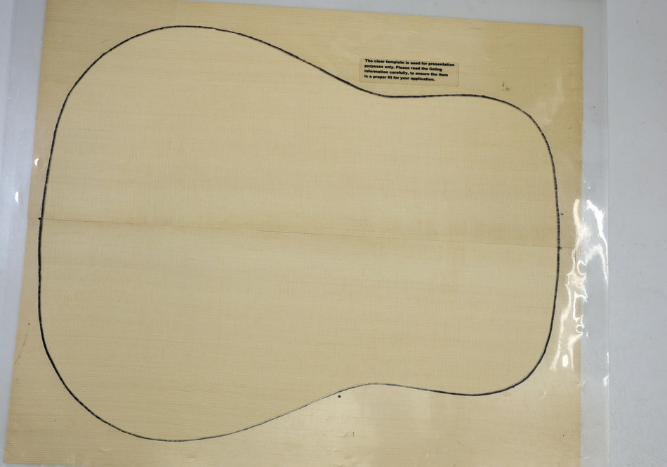 Engelmann Spruce Dreadnought Guitar Set, 0.17" thick (HIGH GRADE) - Stock# 6-4913