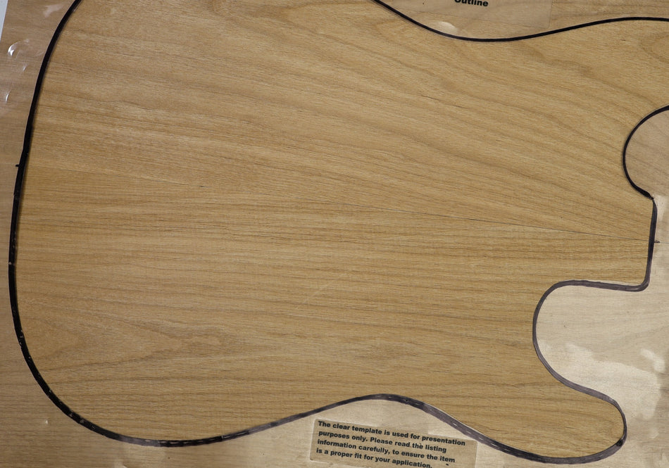 Alder body blank, unglued 2pc, 1.81" thick (HIGH GRADE 4★) - Stock# 6-4917