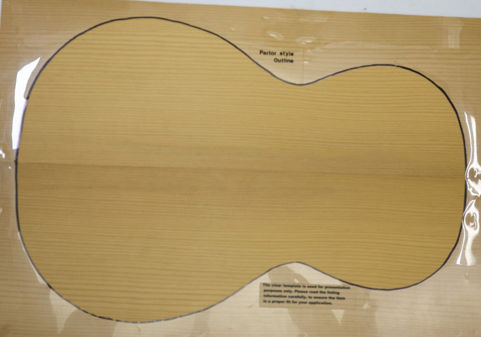 Torrefied Adirondack Spruce Parlor Guitar Set, 0.135" thick (+STANDARD +3★) - Stock# 6-4923