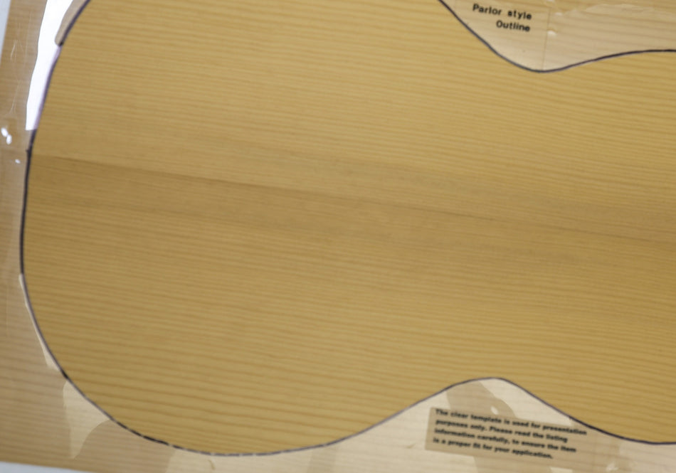 Torrefied Adirondack Spruce Parlor Guitar Set, 0.135" thick (+STANDARD +3★) - Stock# 6-4923