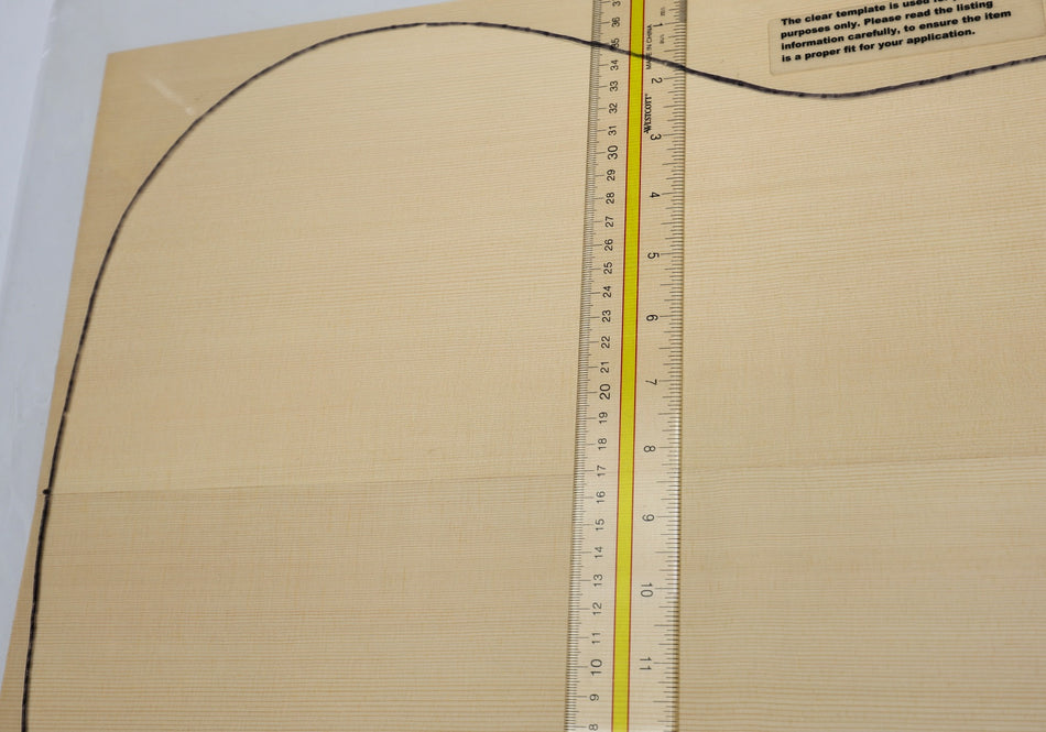 Lutz Spruce Dreadnought Guitar set, 0.17" thick (HIGH GRADE 4★) - Stock# 6-4940