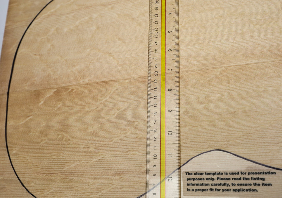 Sitka Spruce Parlor Guitar Set, 0.15" thick (BEARCLAW 4★) - Stock# 6-4941