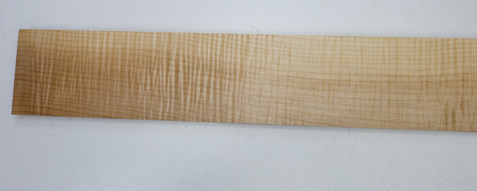 Maple Flame Neck Blank 0.85" x 4.1" x 35" (HIGH FIGURE 4★) - Stock# 6-4950