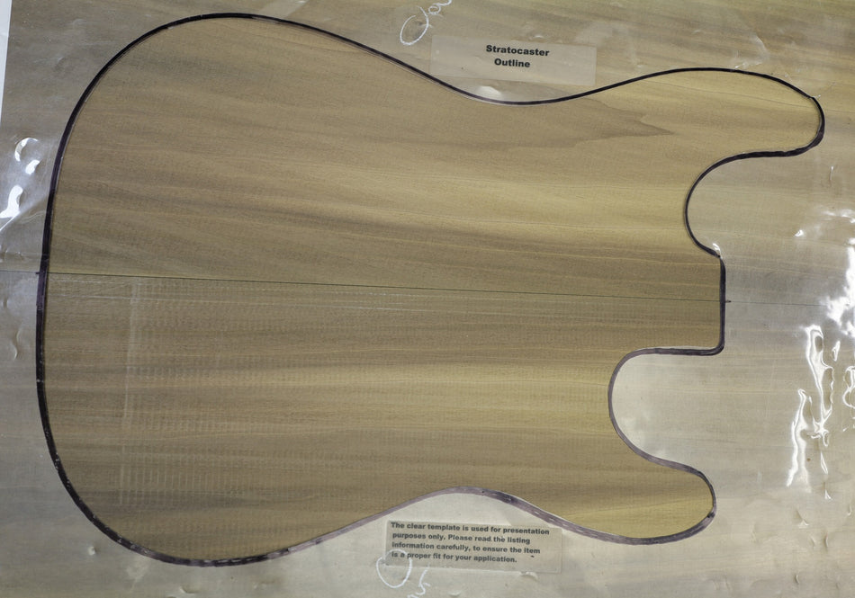 Magnolia body blank, unglued 2pc, 1.76" thick (2nd) - Stock# 6-4953