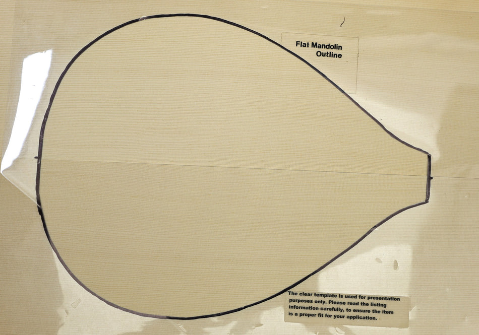 Engelmann Spruce Ukulele Guitar Set, 0.125" thick (HIGH GRADE 4★) - Stock# 6-4956