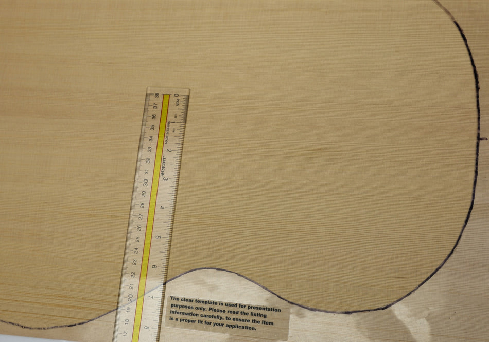 Red Cedar Classical Guitar Set, 0.125" thick (Professional) - Stock# 6-4957