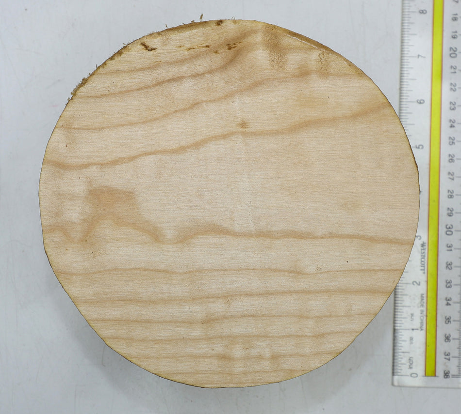 Maple Quilt Round 7" diameter x 2.75" - Stock# 6-4964