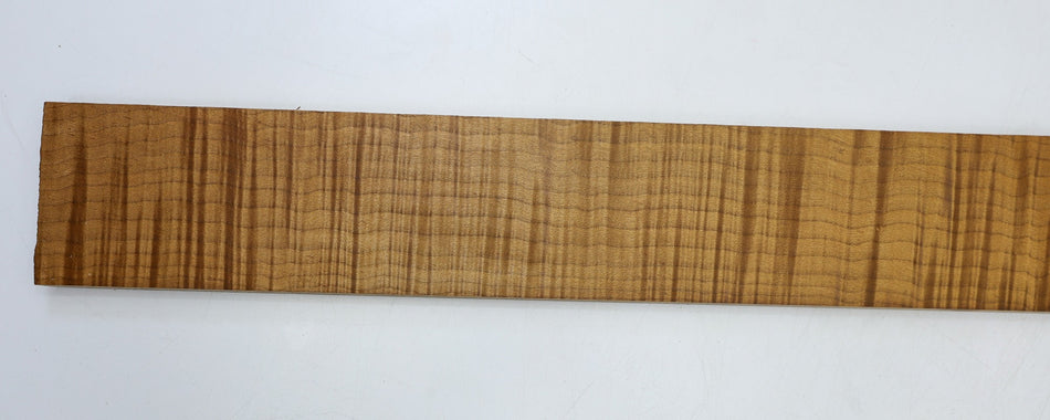 Torrefied Maple Flame Neck Blank 1" x 4.1" x 34.4" (+GREAT FIGURE +3★) - Stock# 6-4970