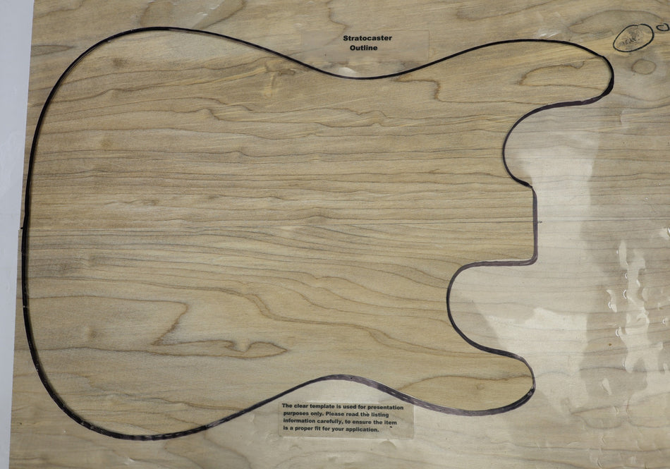 Magnolia body blank, unglued 2pc, 1.92" thick - Stock# 6-4972