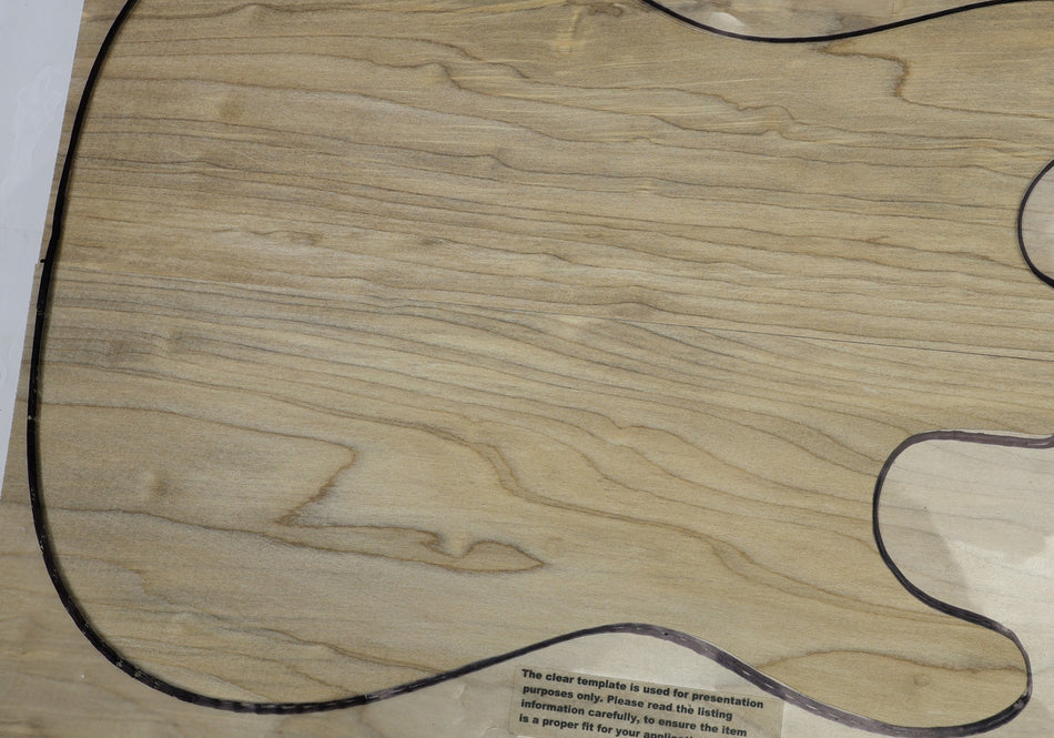 Magnolia body blank, unglued 2pc, 1.92" thick - Stock# 6-4972