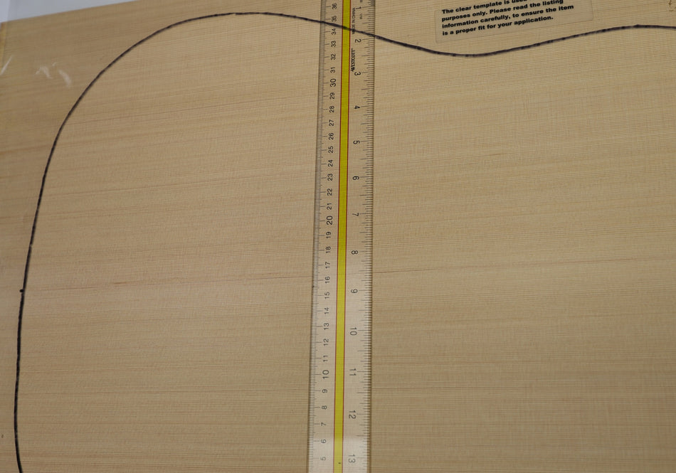 Red Cedar Dreadnought Guitar Set, 0.165" thick (HIGH GRADE 4★) - Stock# 6-4979