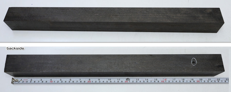 Indian Ebony Block 1.82" x 1.82" x 21.5" - Stock# 6-4980