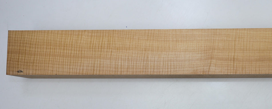 Maple Flame Neck blank 2.5" x 3.9" x 34.7" (Great Figure) - Stock# 6-4984