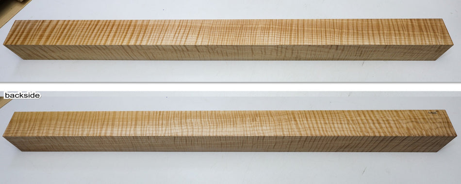 Maple Flame Block 2.5" x 2.5" x 34.6" (PREMIUM FIGURE) - Stock# 6-4985