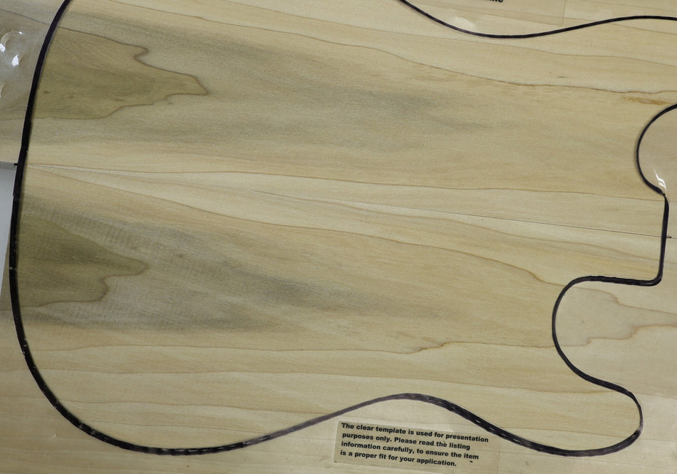 Magnolia body blank, unglued 2pc, 1.79" thick (2nd) - Stock# 6-4987