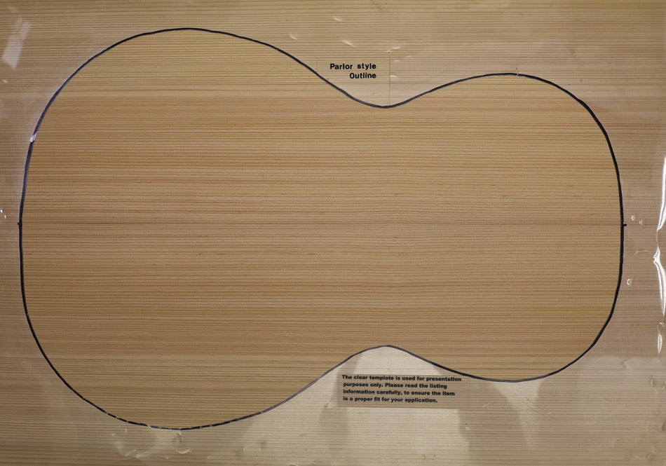 Red Cedar Parlor Guitar Set, 0.12" thick (+STANDARD +3★) - Stock# 6-4991
