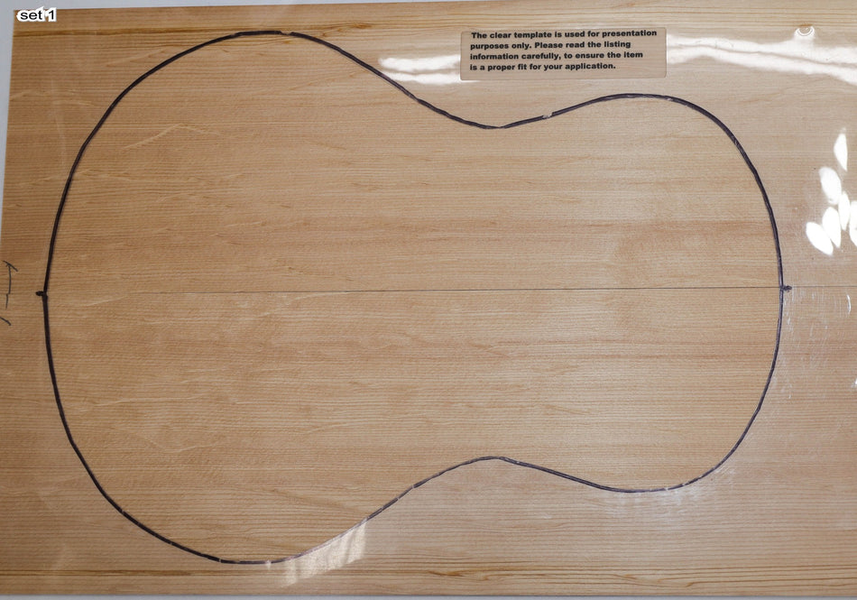 Sitka Spruce Ukulele, 2 Sets 0.15" thick (BEARCLAW +3★) - Stock# 6-5002