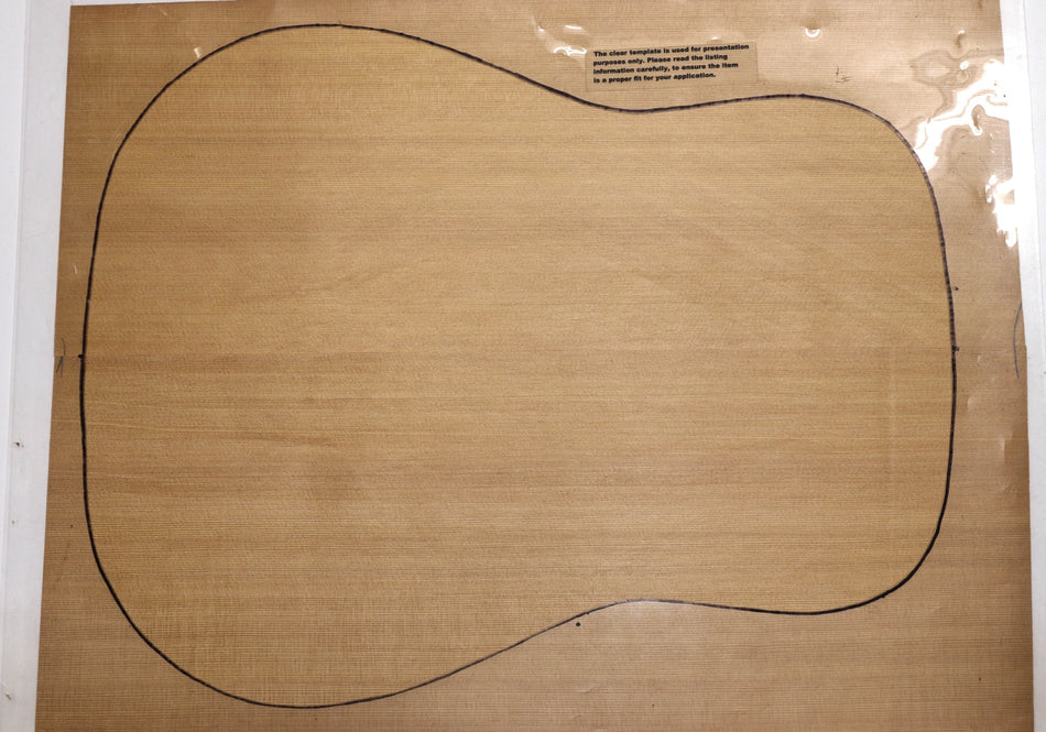 Red Cedar Dreadnought Guitar Set, 0.15" thick (HIGH GRADE) - Stock# 6-5003