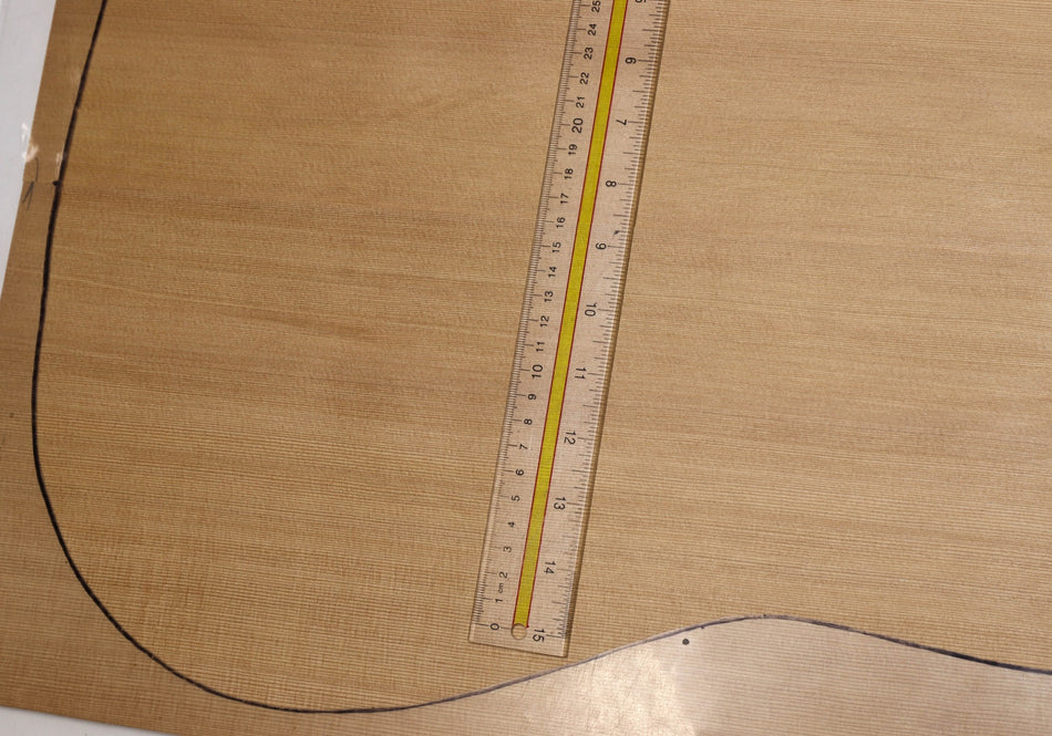 Red Cedar Dreadnought Guitar Set, 0.15" thick (HIGH GRADE) - Stock# 6-5003