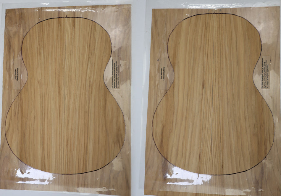 2 Matched Hickory Dreadnought sets, 0.15" thick - Stock# 6-5005