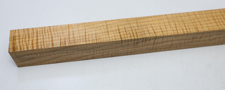 Maple Flame Spindle 1.75" x 21.25" long (HIGH FIGURE) - Stock# 6-5020