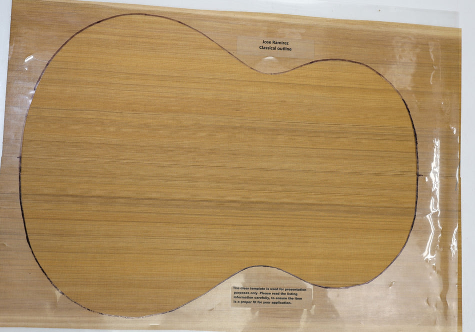 Red Cedar Classical Guitar Set, 0.16" thick (Professional) - Stock# 6-5027