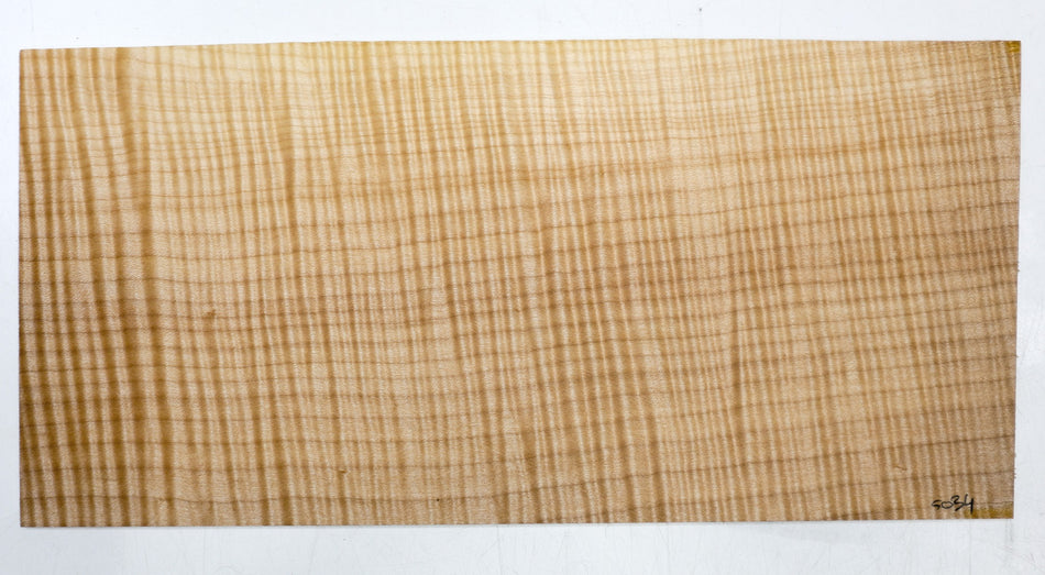 Maple Flame Pickguard, 0.14" x 7.25" x 15.25" (PREMIUM FIGURE) - Stock# 6-5034