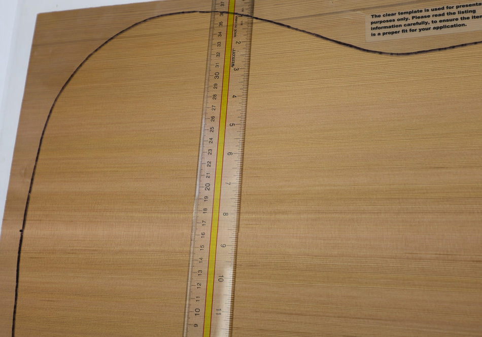 Red Cedar Dreadnought Guitar Set, 0.16" thick (+Professional) - Stock# 6-5037