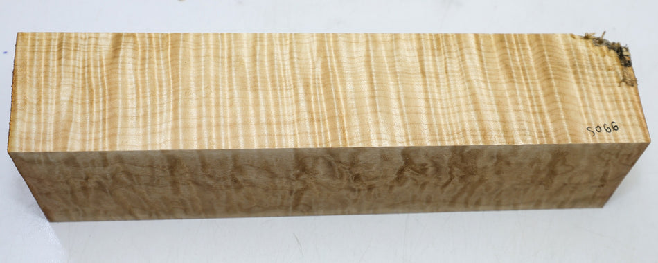 Maple Block 2.75" x 2.75" x 12.3" long (PREMIUM fIGURE) - Stock# 6-5066