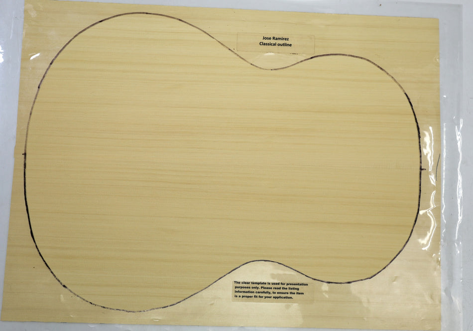 Alaskan Yellow Cedar Classical Guitar Set, 0.15" thick (+STANDARD +3★) - Stock# 6-5072