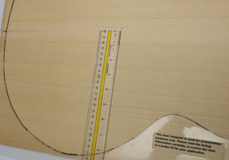 Red Cedar Jumbo Guitar Set, 0.15" thick (+STANDARD +3★) - Stock# 6-5084