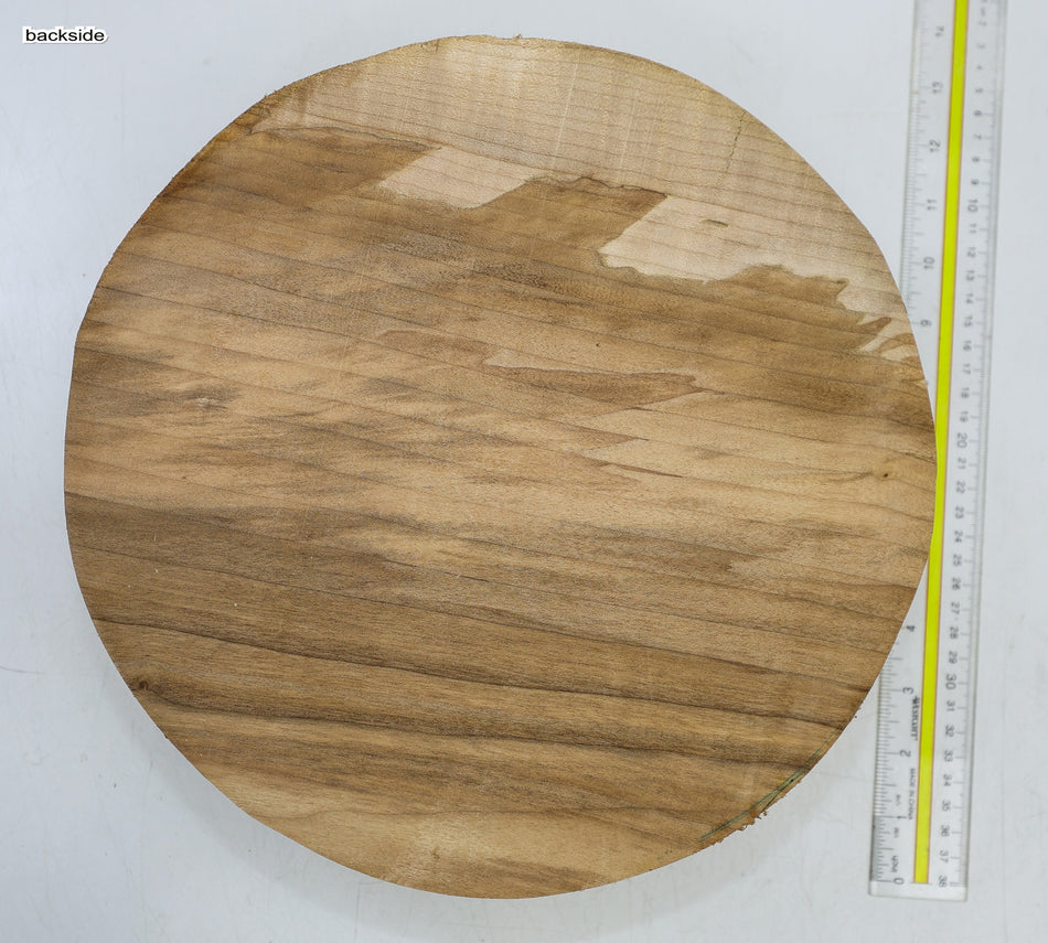 Maple Flame Round 12" diameter x 3.3" - Stock# 6-5107