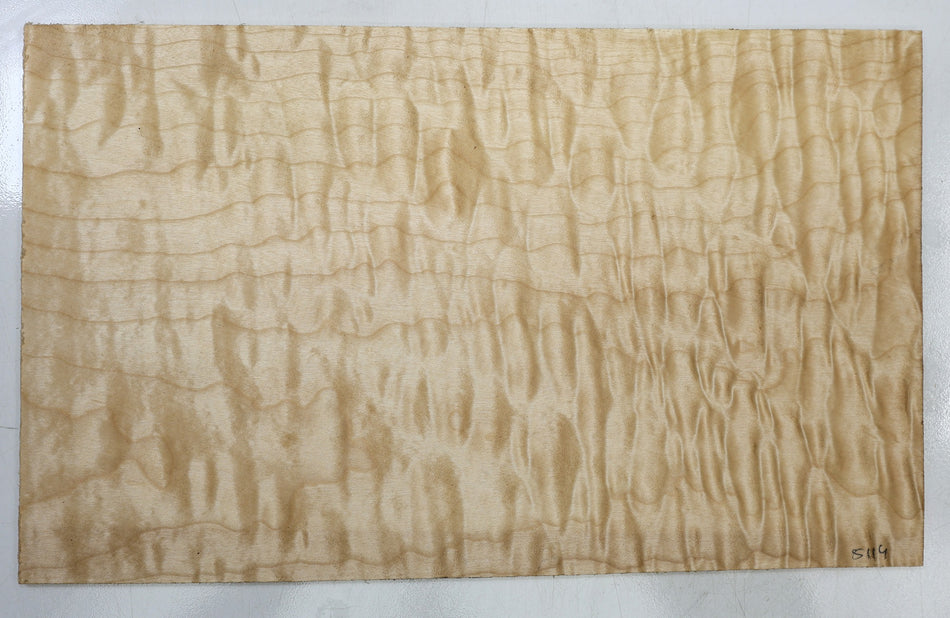 Maple Quilt Pickguard, 0.22" x 9.2" x 15.2" (GREAT FIGURE) - Stock# 6-5114