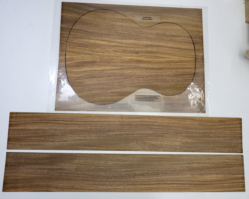 Back & Side set Bhilwara Ceylon Rosewood, OM / Classical (HIGH GRADE) - Stock# 6-5136