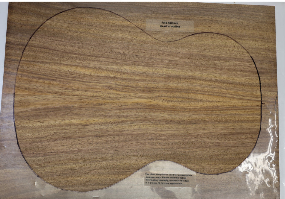 Back & Side set Bhilwara Ceylon Rosewood, OM / Classical (HIGH GRADE) - Stock# 6-5136