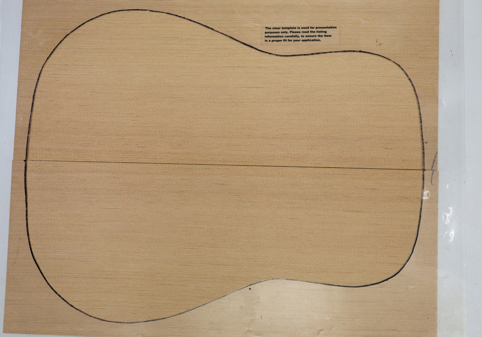 Douglas-Fir Dreadnought Guitar Set, 0.17" thick (+STANDARD +3★) - Stock# 6-5141