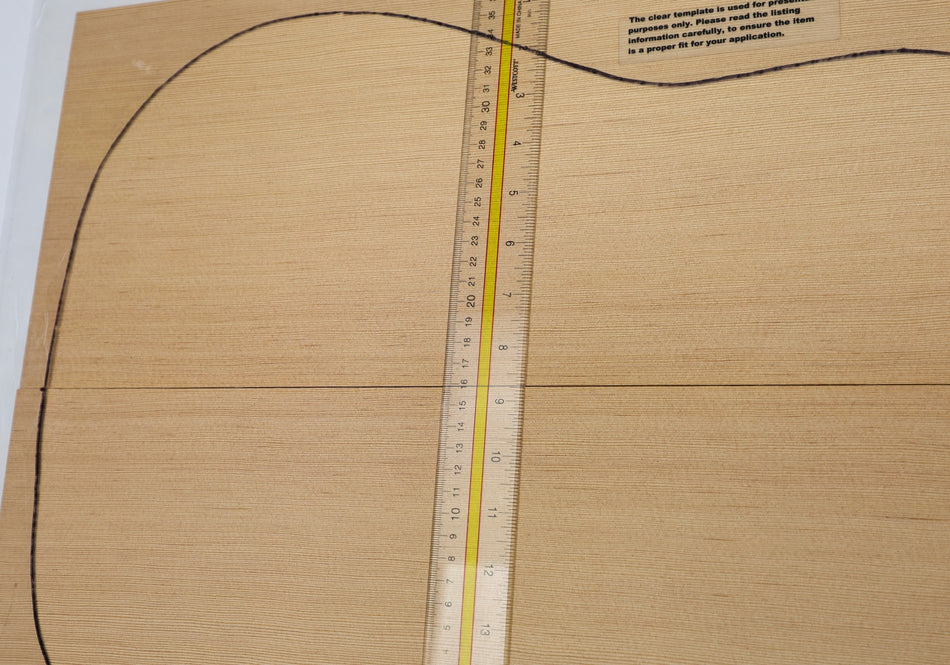 Douglas-Fir Dreadnought Guitar Set, 0.17" thick (+STANDARD +3★) - Stock# 6-5141