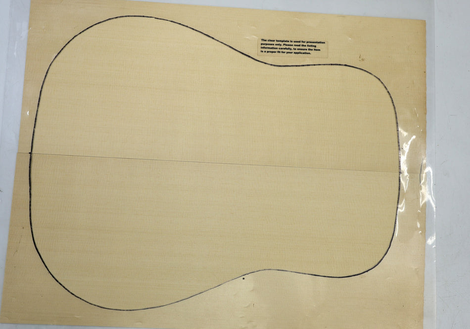 Engelmann Spruce Dreadnought Guitar Set, 0.12" thick (+HIGH GRADE +4★) - Stock# 6-5154