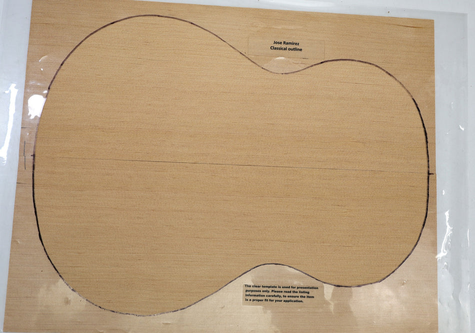 Douglas-Fir OM / Classical Guitar Set, 0.15" thick (+STANDARD) - Stock# 6-5156