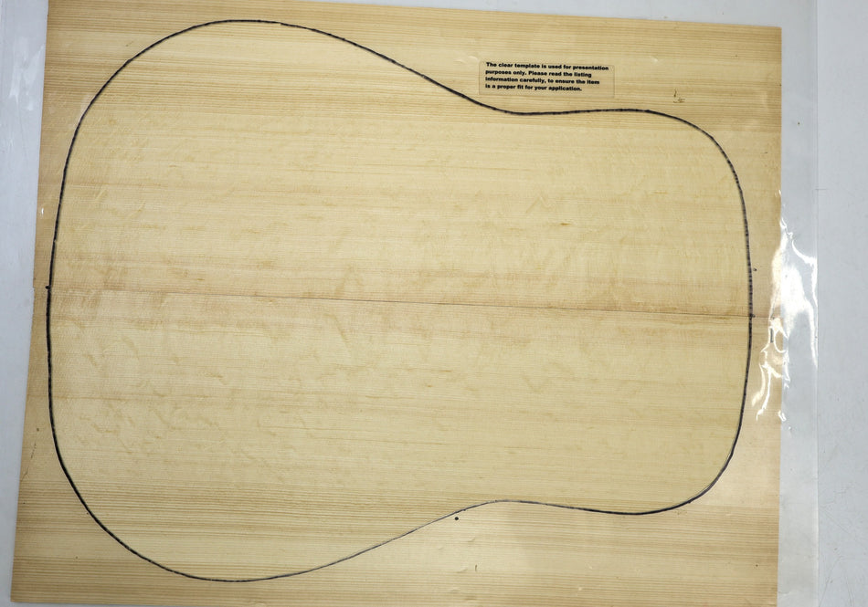 Engelmann Spruce Dreadnought Guitar Set, 0.155" thick (BEARCLAW +3★) - Stock# 6-5172