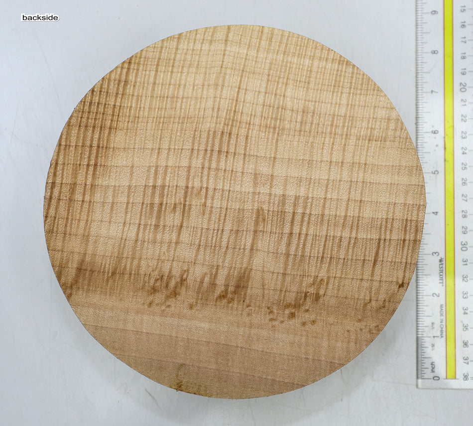 Maple Flame Round 8" diameter x 2.75" - Stock# 6-5181
