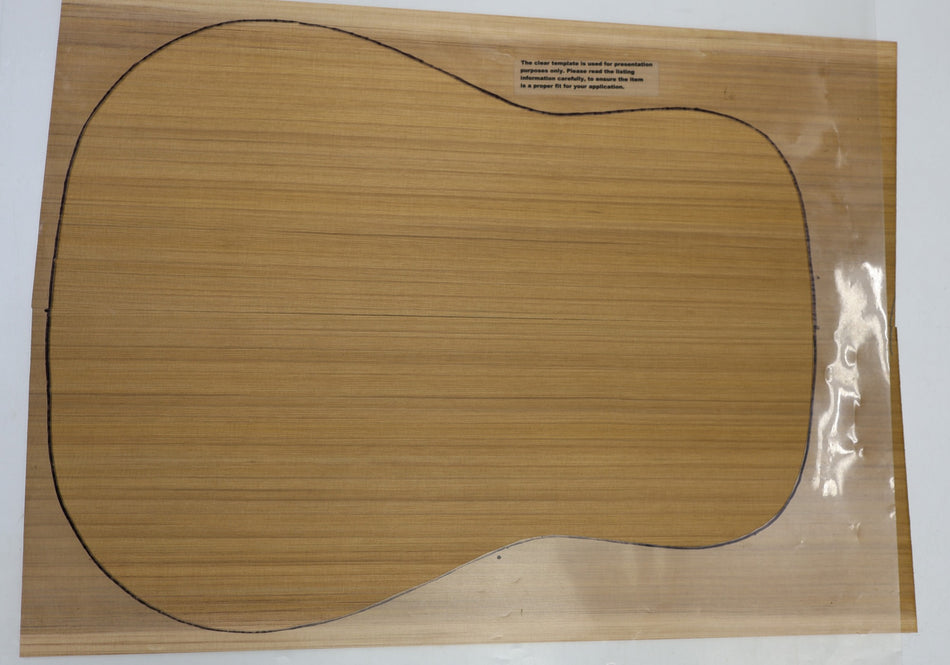 Red Cedar Dreadnought Guitar Set, 0.18" thick (Standard 3★) - Stock# 6-5266