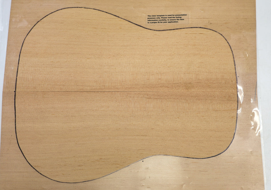 Douglas-Fir Dreadnought Guitar Set, 0.15" thick (Standard 3★) - Stock# 6-5277