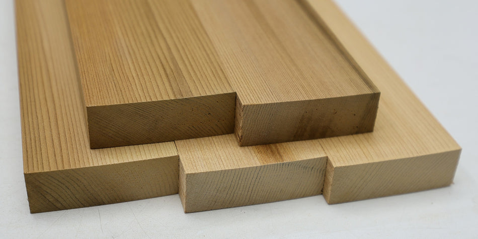 Red Cedar Bracewood, 5 blocks 0.72" x 2" x 17" (to 16") - Stock# 6-5281