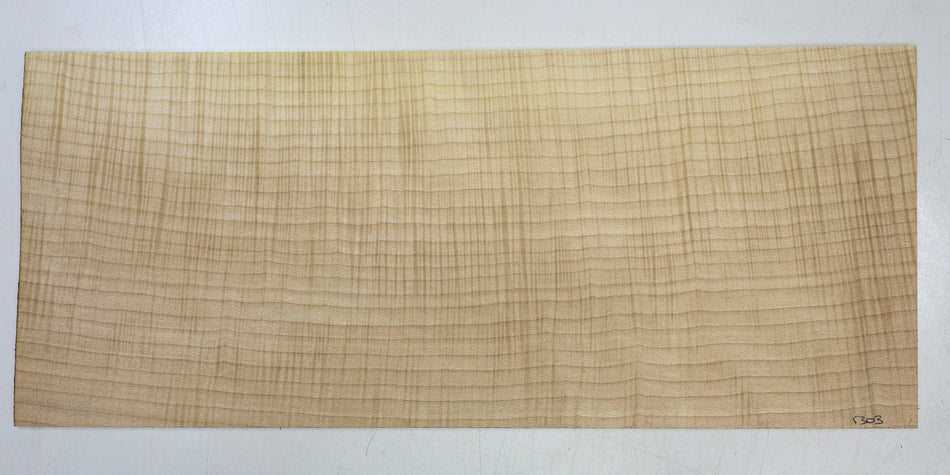 Maple Flame Pickguard, 0.22" x 9.2" x 21.6" (HIGH FIGURE) - Stock# 6-5303