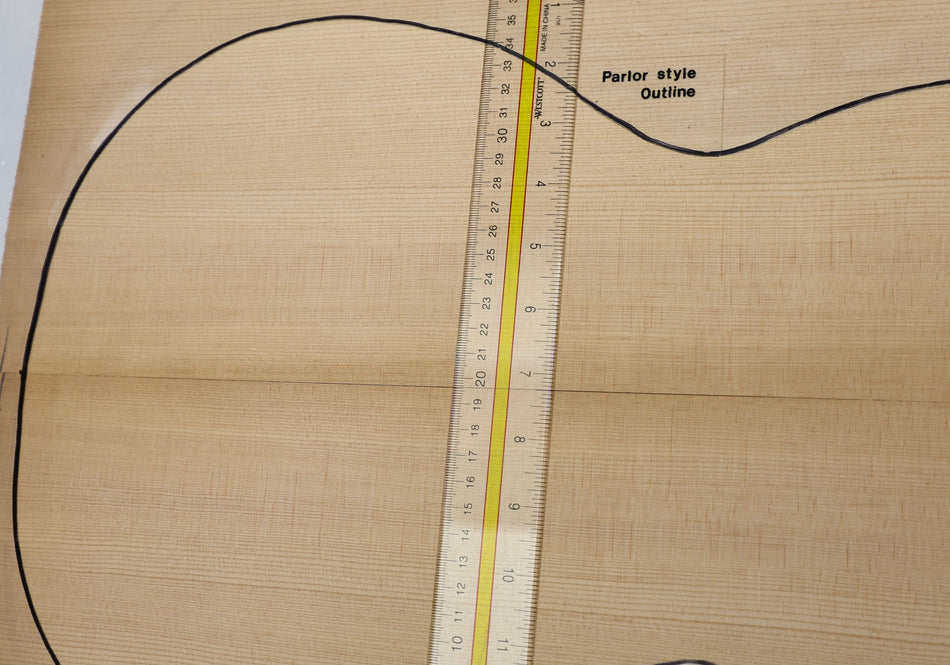 Sitka Spruce Parlor Guitar Set, 0.125" thick (+STANDARD) - Stock# 6-5325