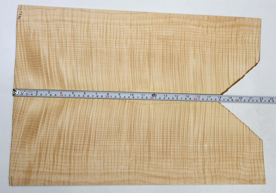 Maple Flame Guitar set, 0.25" thick (PREMIUM FIGURE 5★) - Stock# 6-5330