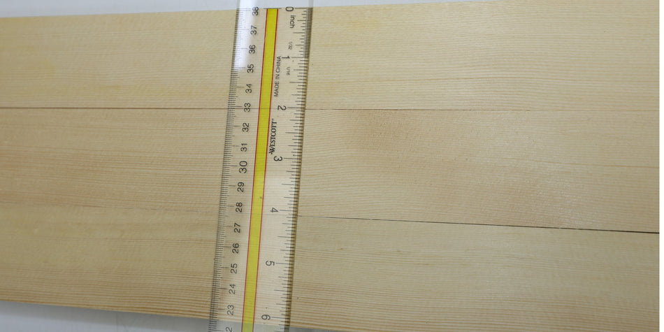 Engelmann Spruce Bracewood, 3 blocks 0.8" x 2" x 21" - Stock# 6-5333